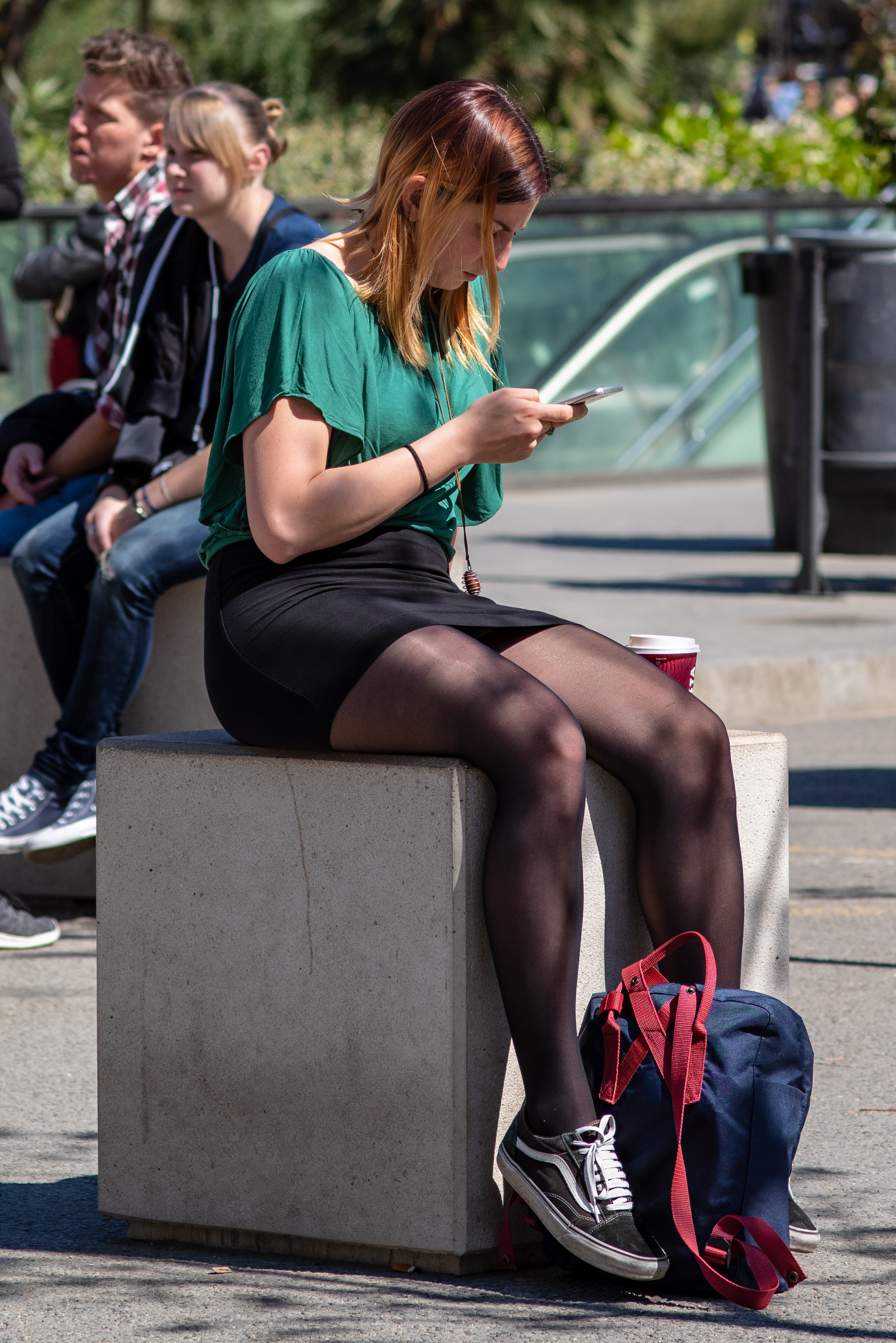 Street/public pantyhose 02 — 19
